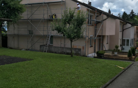  Chantier remise en maçonnerie des façades à Fesches-le-Châtel